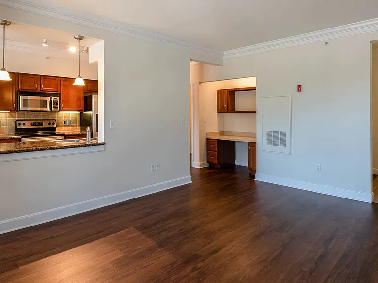 Living Room with Hard Surface Flooring