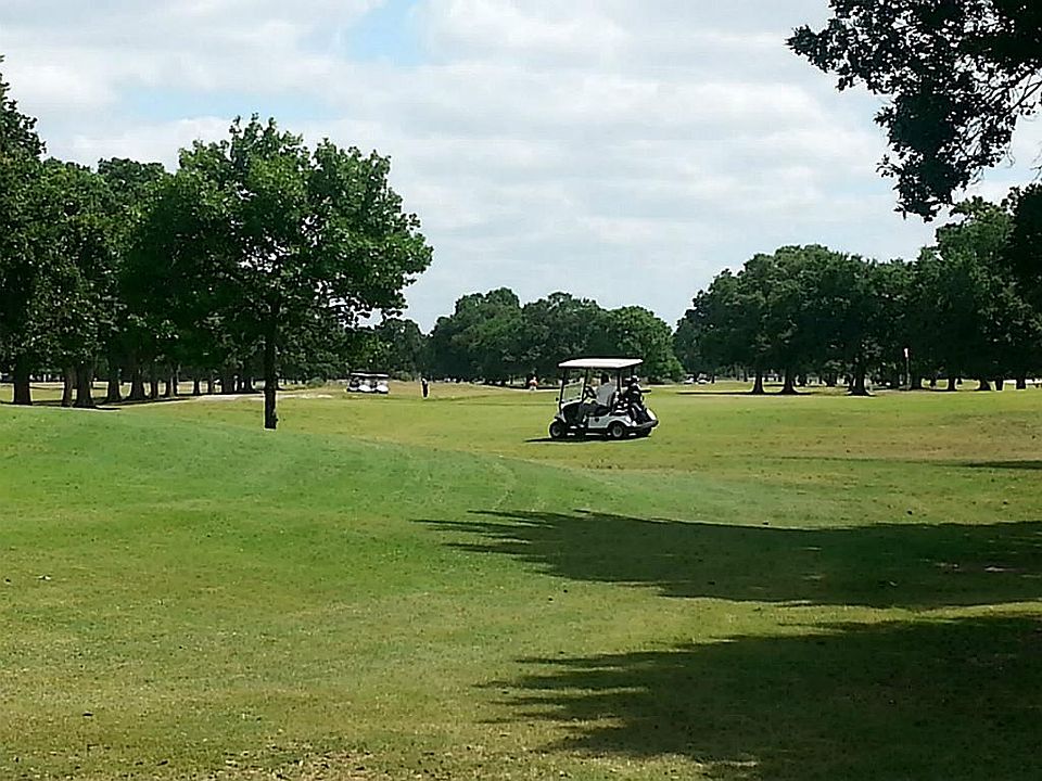 View of golf course from balcony