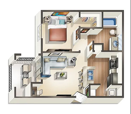 Floor plan A1AS