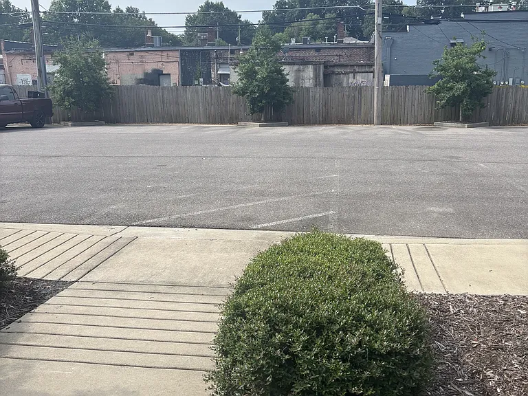 Parking lot view