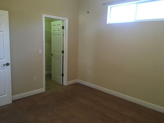 Bedroom and walk-in closet.