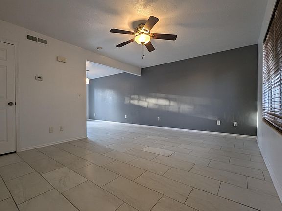 Large open concept living and dining room
