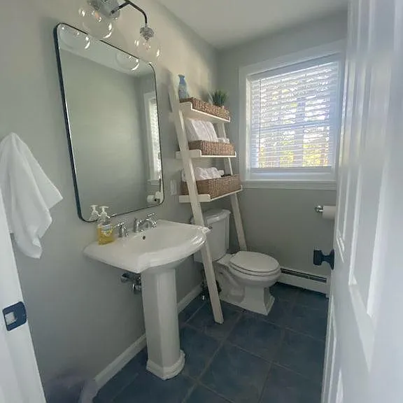 1st floor master bath (stand up shower only)