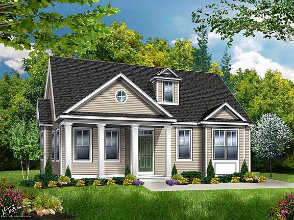 The Hampton Traditional Elevation