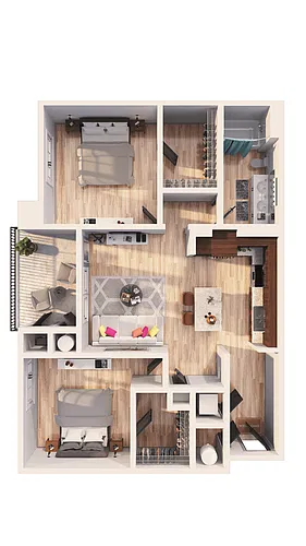 Floor plan Lilikoi (Affordable 140)