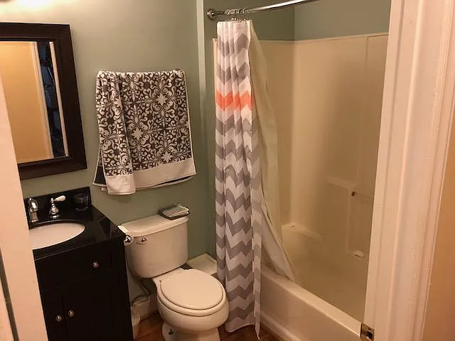 Hall bathroom