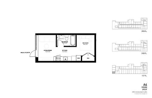 Floor plan A4 - Studio