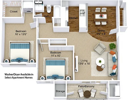 Floor plan Rowland