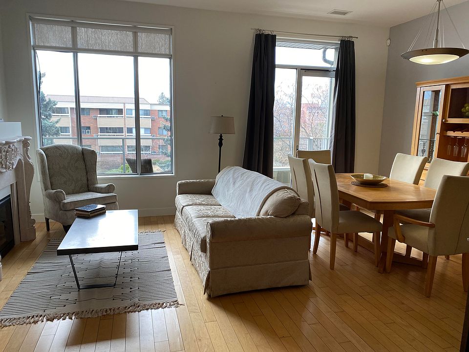 Living room, dining area