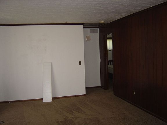 Living room leading to 2 bd