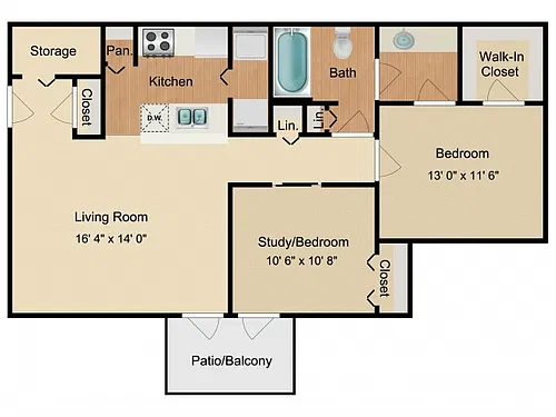 Floor plan Timber Trail Redev
