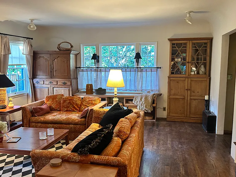 Hardwood floors- freshly painted