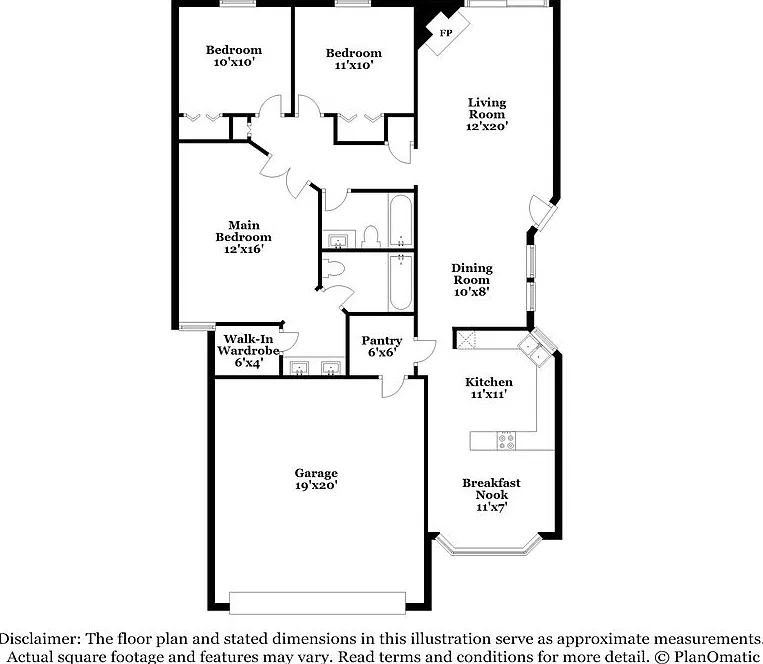 3 bed, 2.0 bath, 1358 sqft, $2,300 — Photo 2