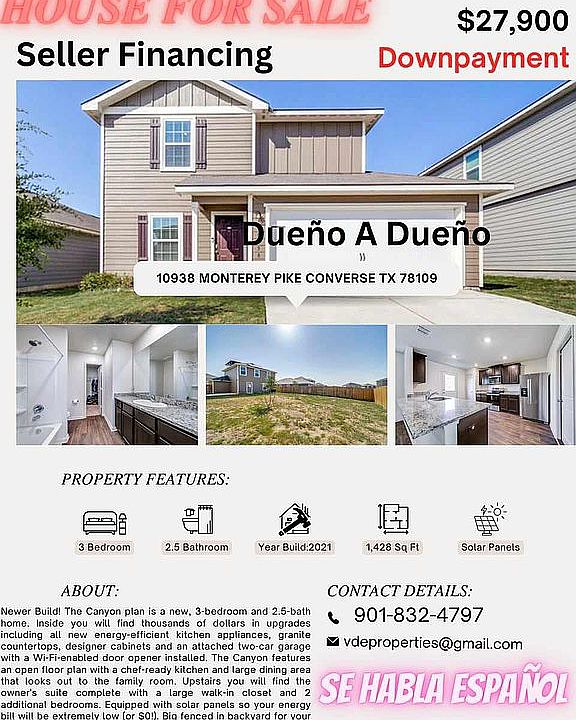 10938 Monterey Pike Converse TX 78109 Zillow