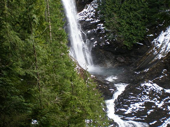 Wallace Falls is just a mile away