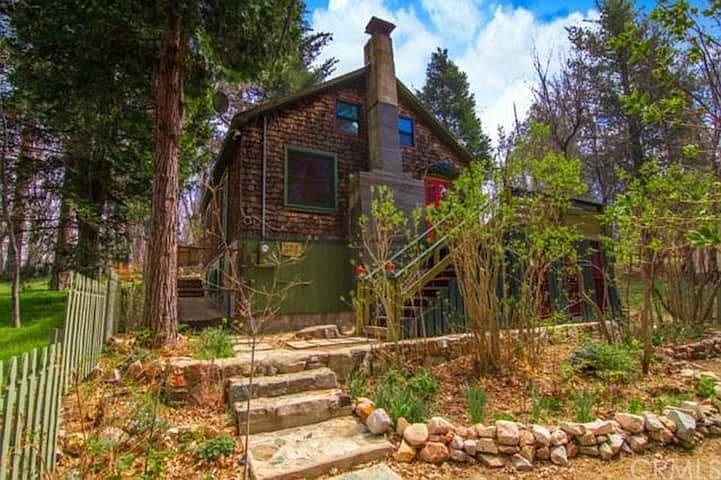 Cabin Front View From Street