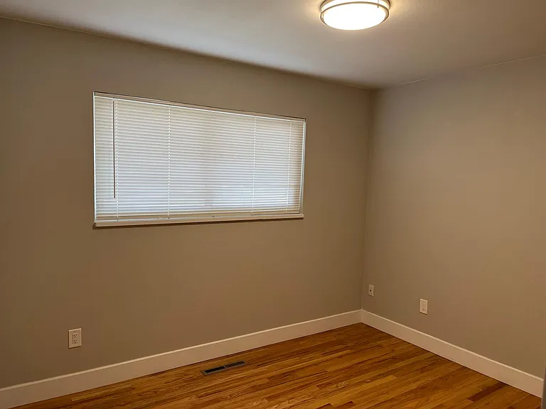 One of the upstairs bedrooms.