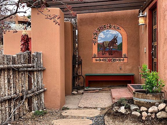 Entryway mural