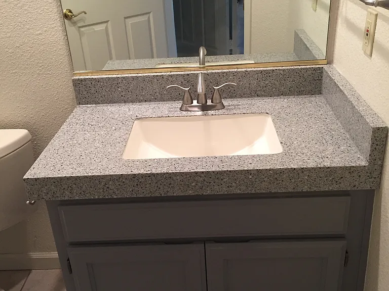 Half Bath in Entry