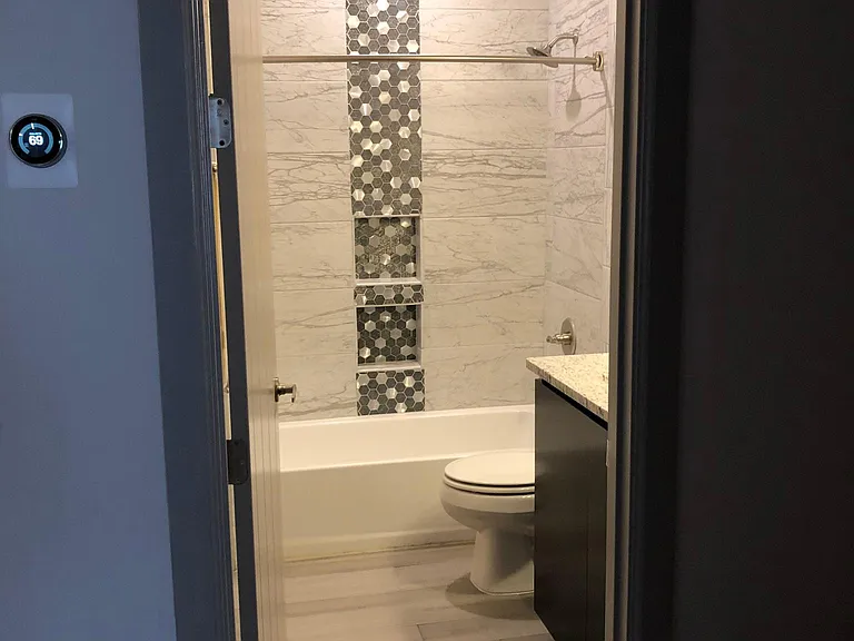Top floor bathroom