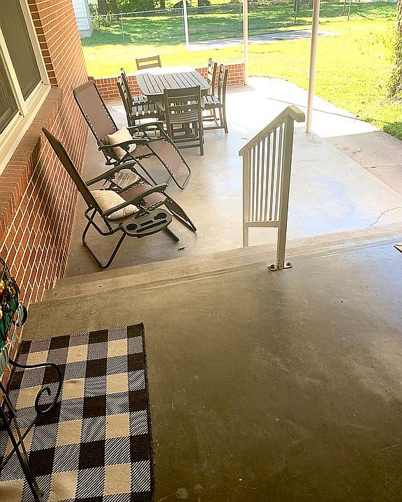 Beautiful covered patio