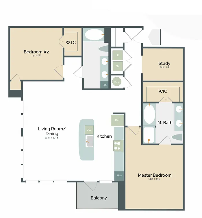 Floor plan D4