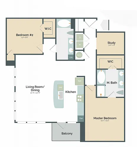 Floor plan D4