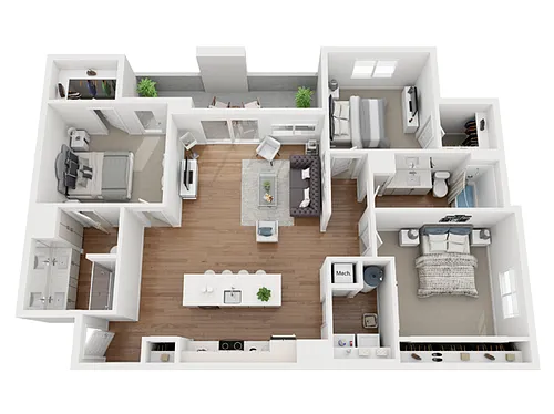 Floor plan Steel