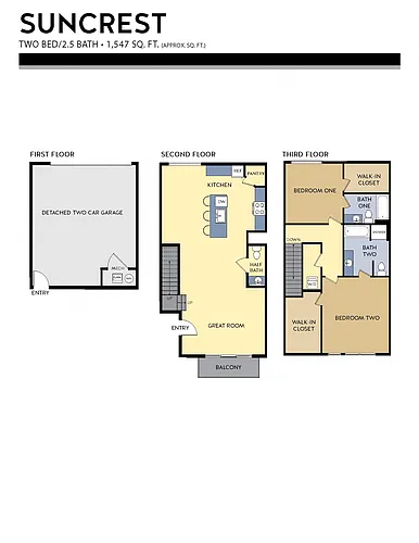 Floor plan Suncrest