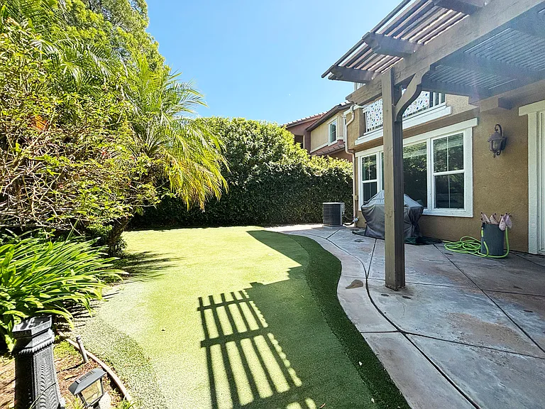 Spacious Backyard with BBQ Area