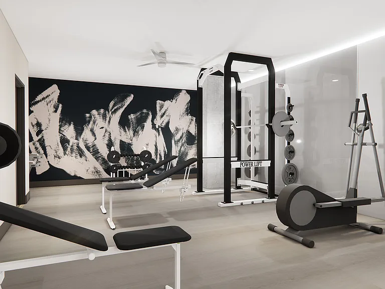 Brand new fitness center with all new equipment coming soon