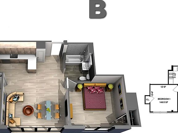 2nd image of 2121 7th Ave #6D