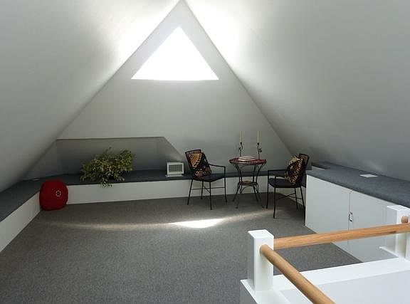 Loft with south skylite