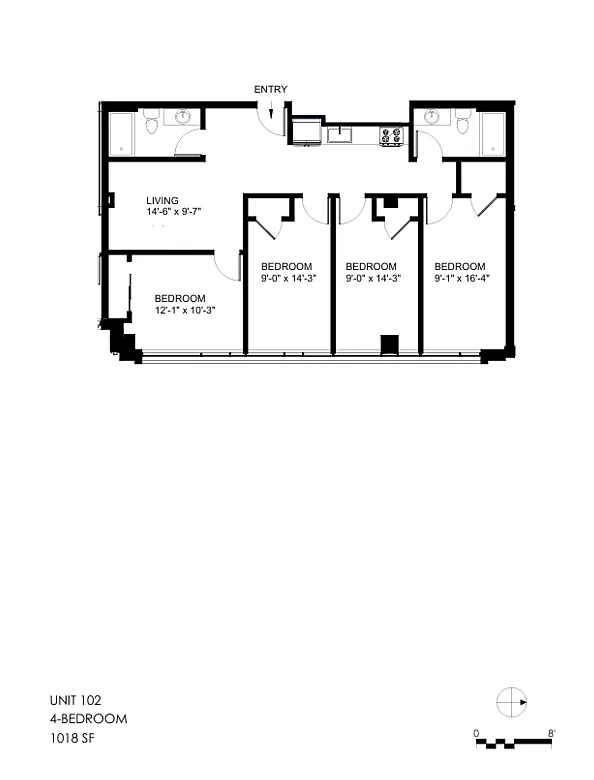 4 bed, 2.0 bath, $4,600 — Photo 2