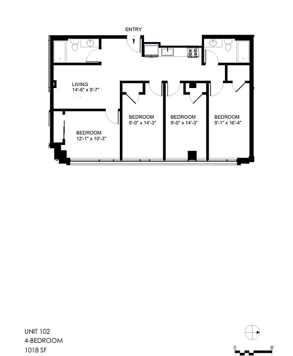 2nd image of 105 S Union St Unit 102