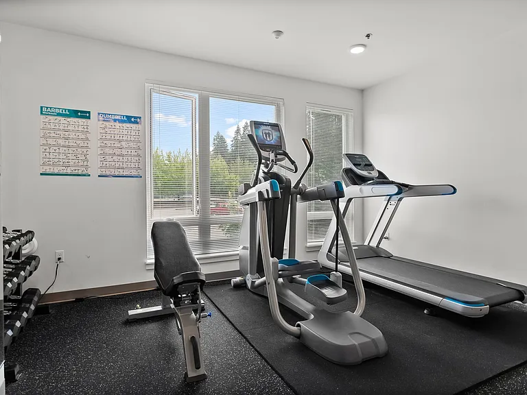 Enjoy the convenience of a well-equipped fitness center featuring all the essentials for a balanced, effective workout