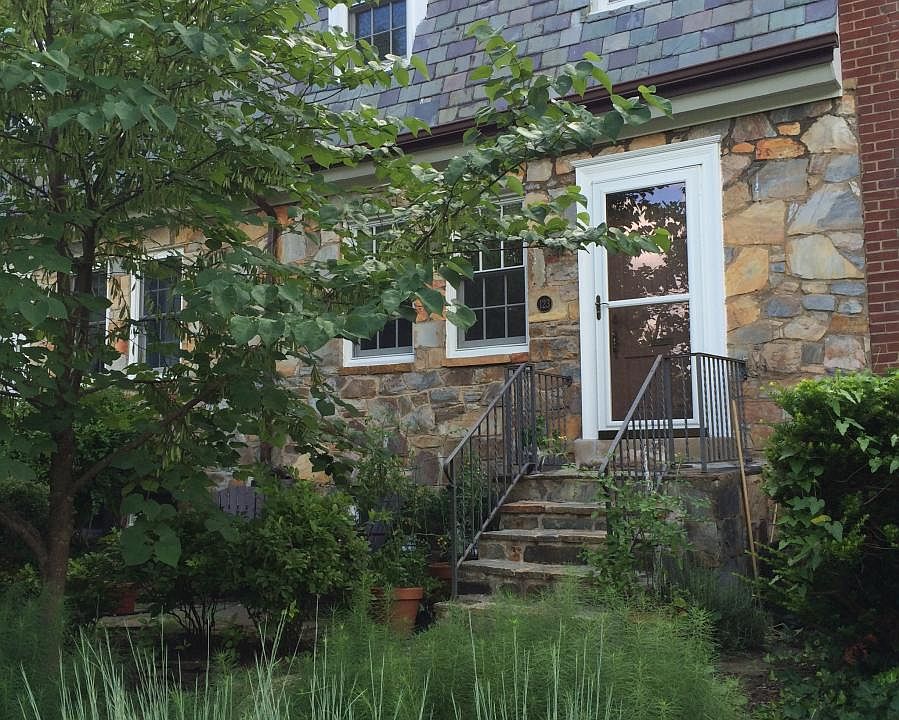 Front with Patio and Native Garden