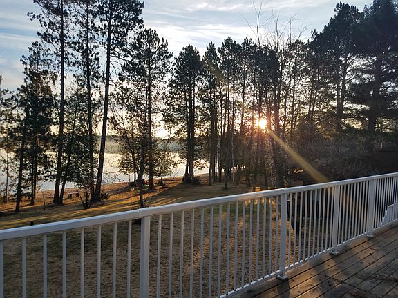 Morning sunrise from deck