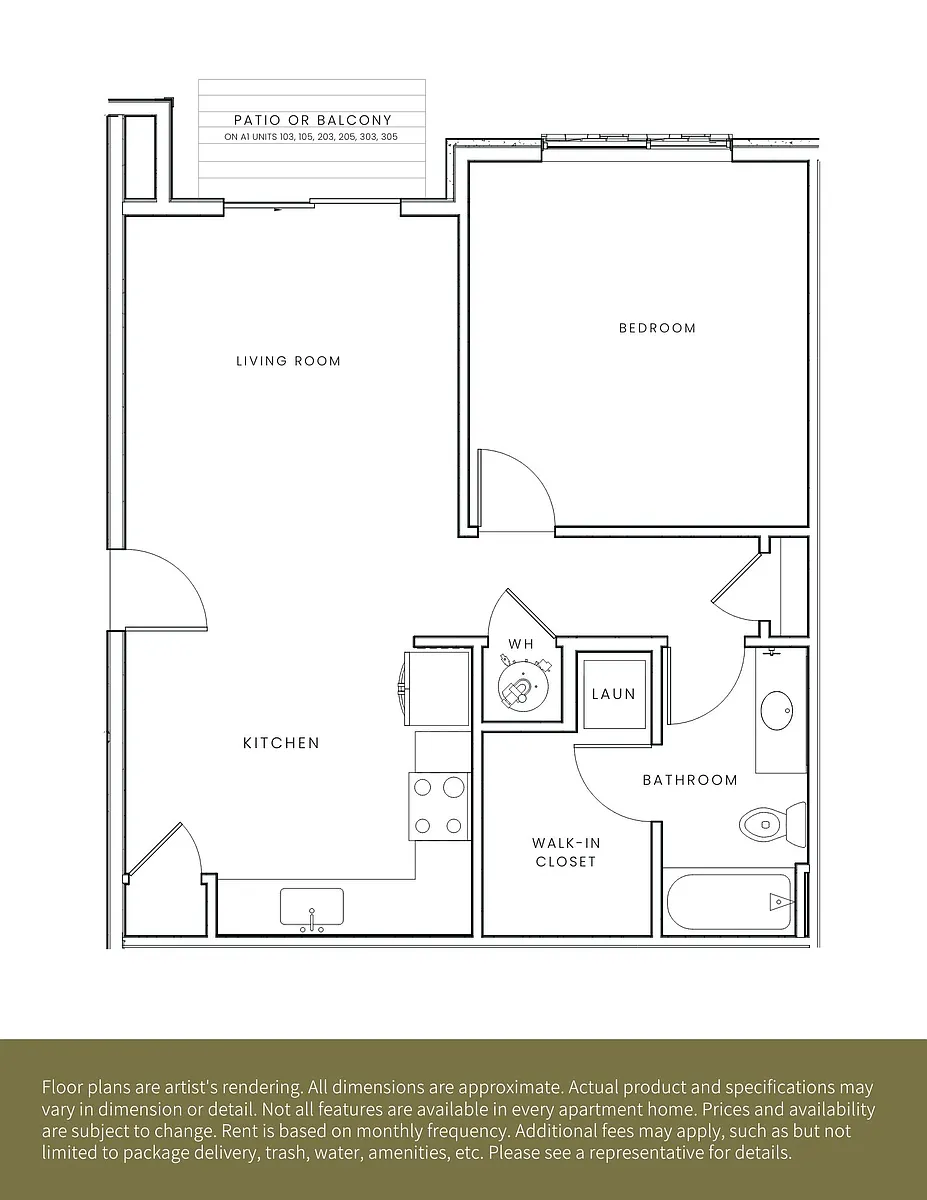 Floor plan A1