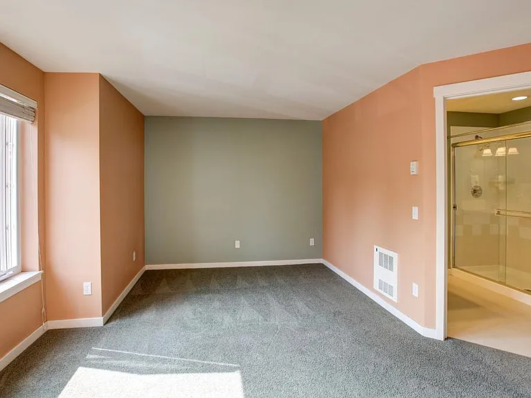 Master bedroom suite with walk-in closet and 5 piece master bathroom suite (upper level)