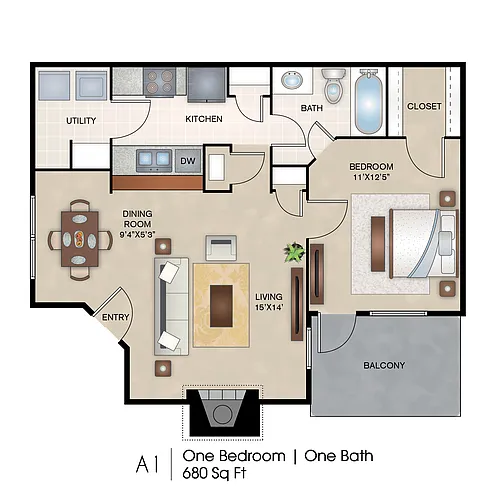 Floor plan The Aledo