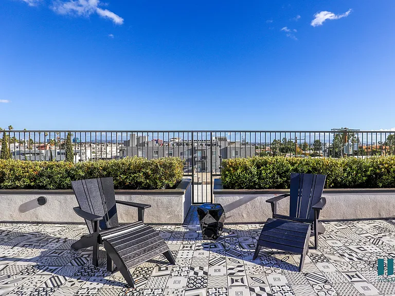 Rooftop Terrace with Seating Area