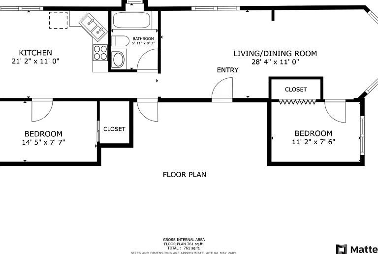 1141 S Francisco Ave #3F — Photo 15