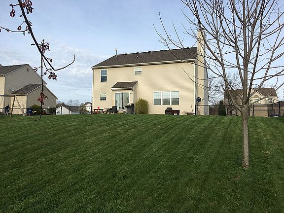 Beautiful Fenced Backyard