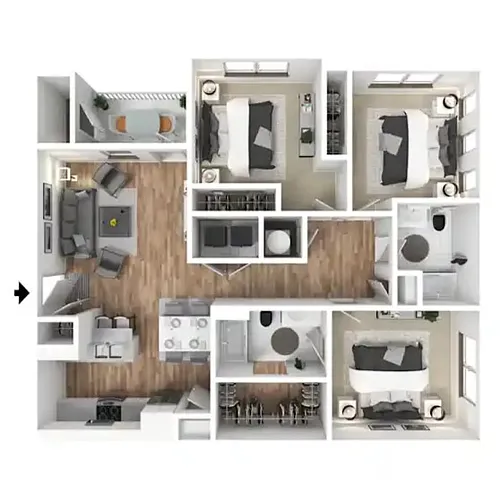 Floor plan 3X2