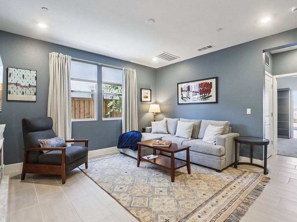 Great room with fireplace