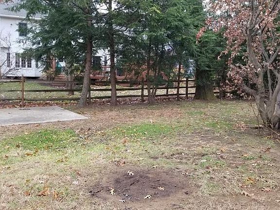 rear yard