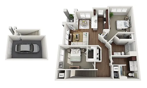 Floor plan 2C