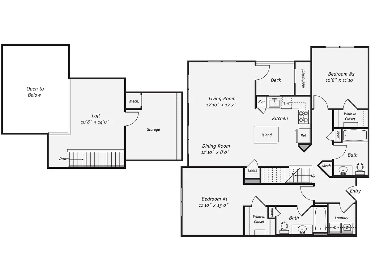 Floor plan B3L