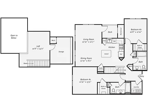 Floor plan B3L